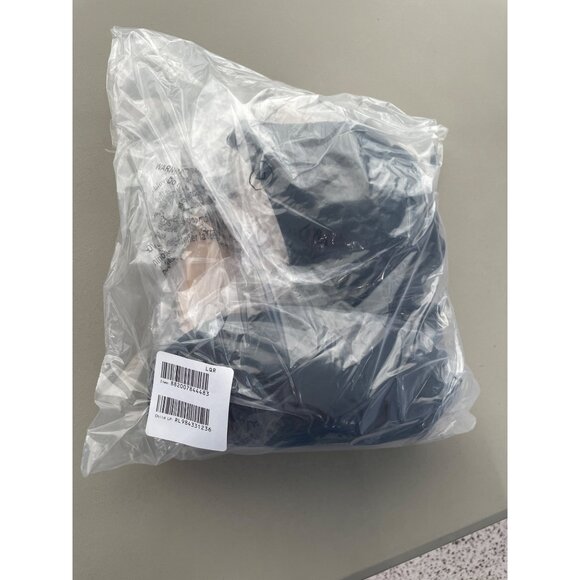 Rhonda Shear 2 Pack Molded Cup Bra with Wrap Back Size Large Black Beige 659.6 - Picture 4 of 10